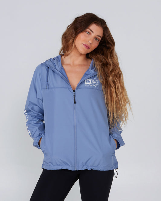 Salty Crew Womens - Frits Windbreaker - Marine Blue