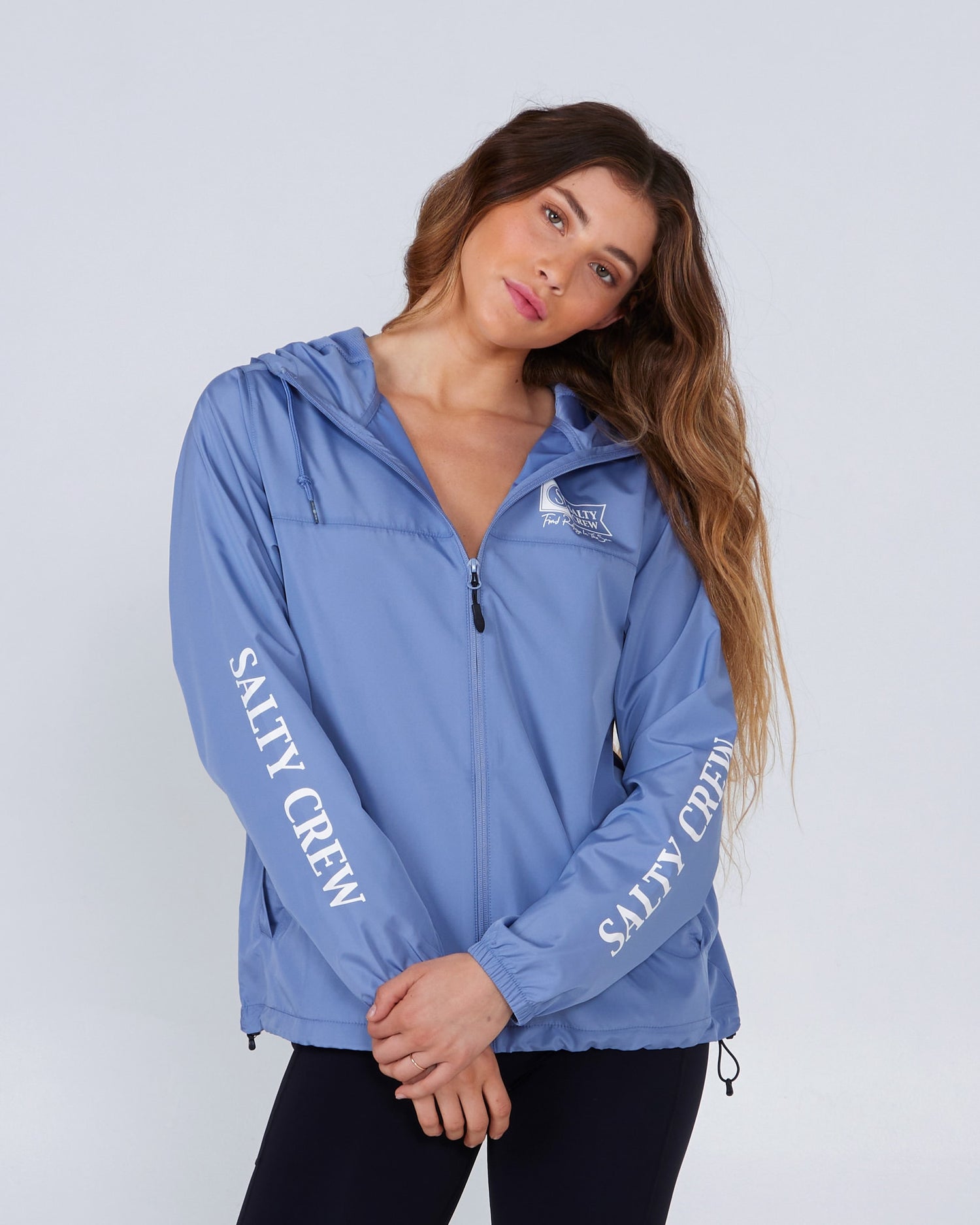 Salty Crew Womens - Frits Windbreaker - Marine Blue