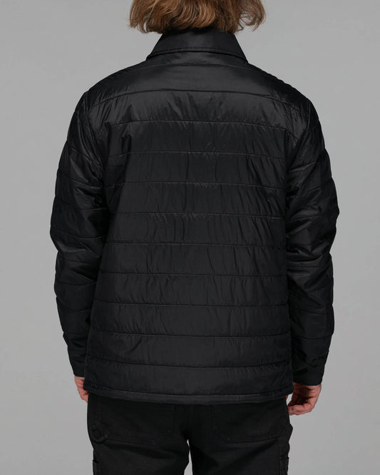 Salty crew JACKETS Barrier Shacket - Black in Black