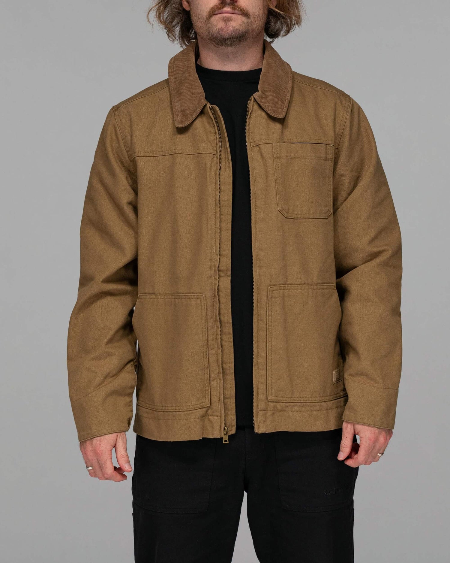 Salty crew JACKETS Captain Jacket - Mud in Mud