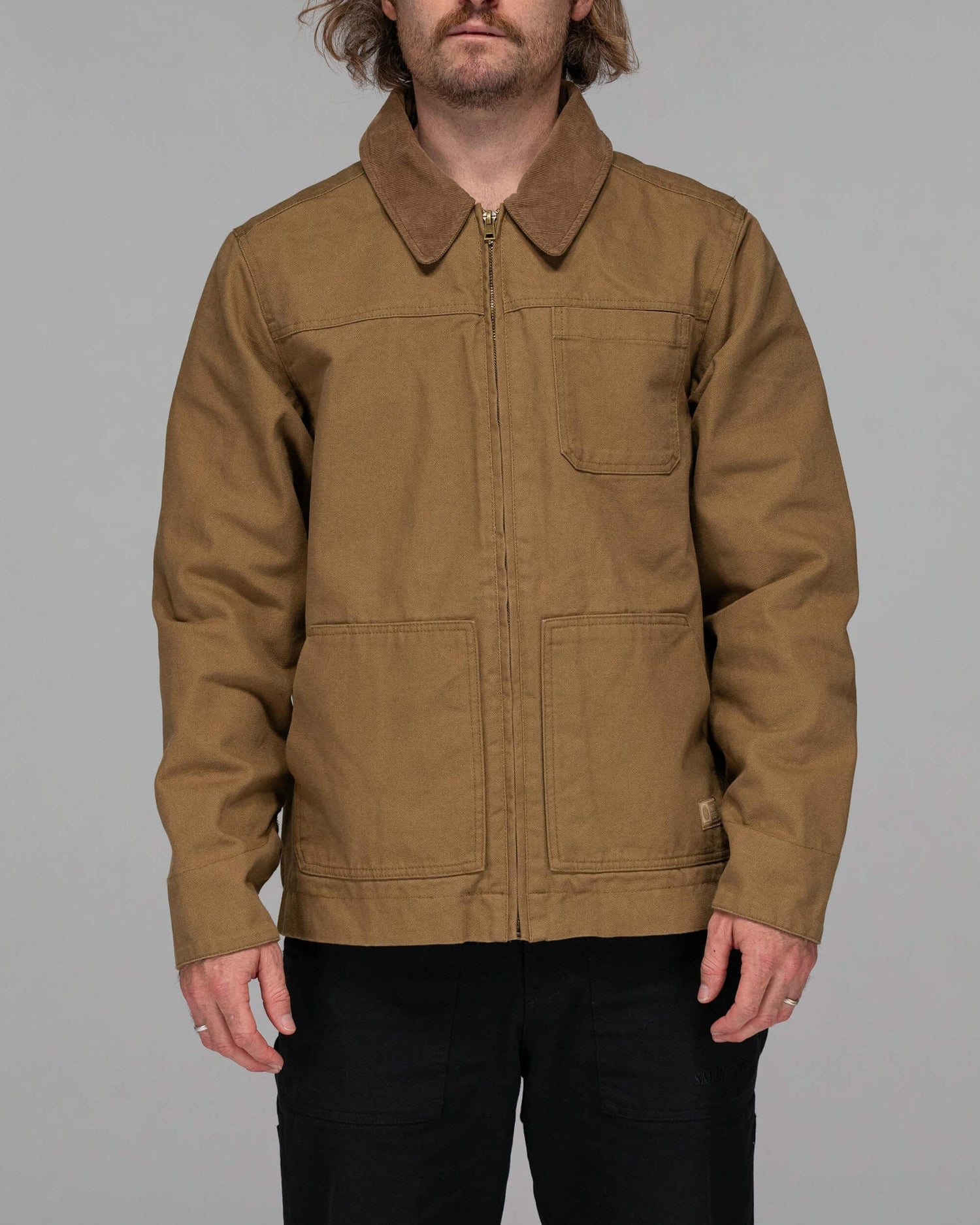 Salty crew JACKETS Captain Jacket - Mud in Mud