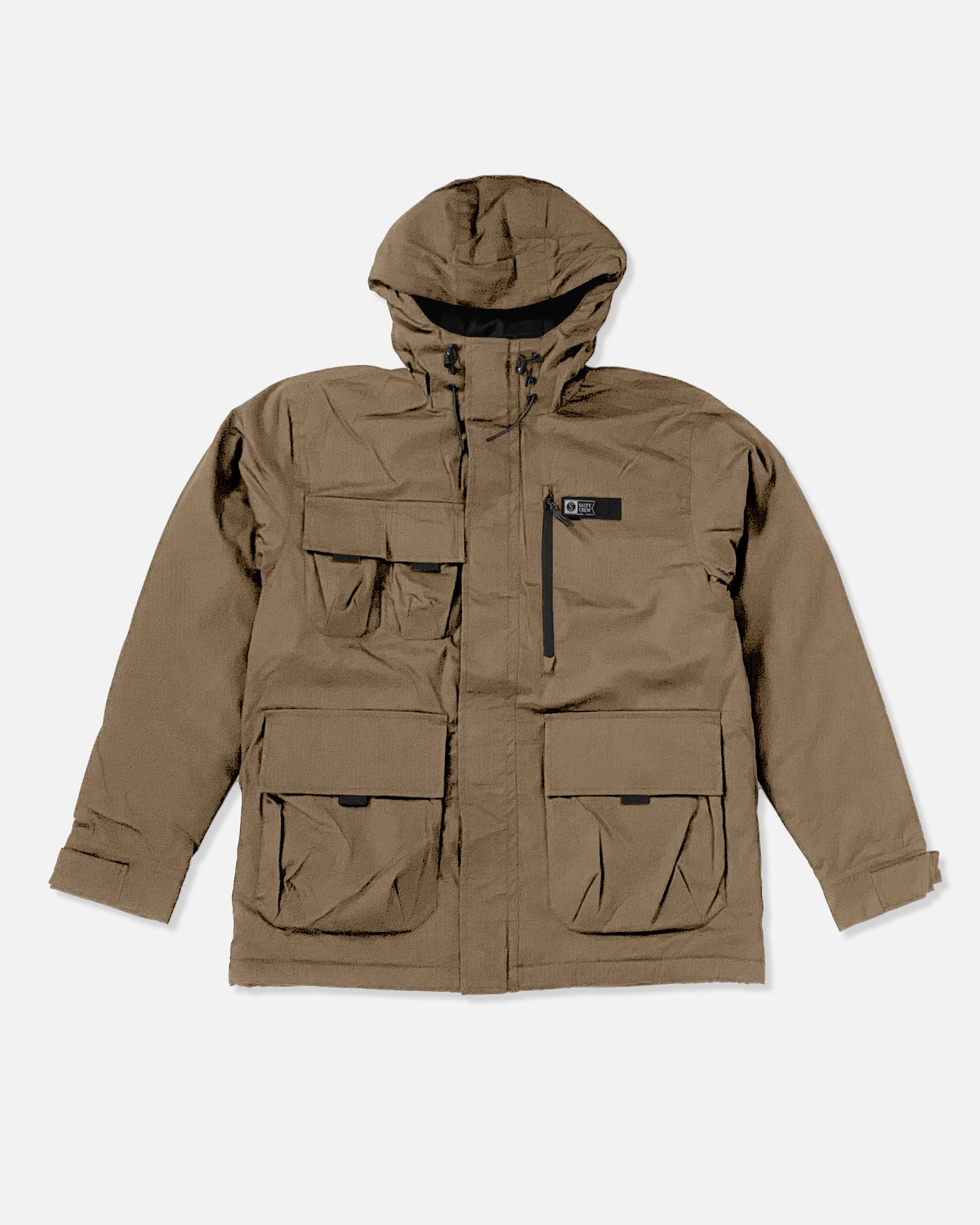 Torent Tech Jacket - Khaki Dazzle