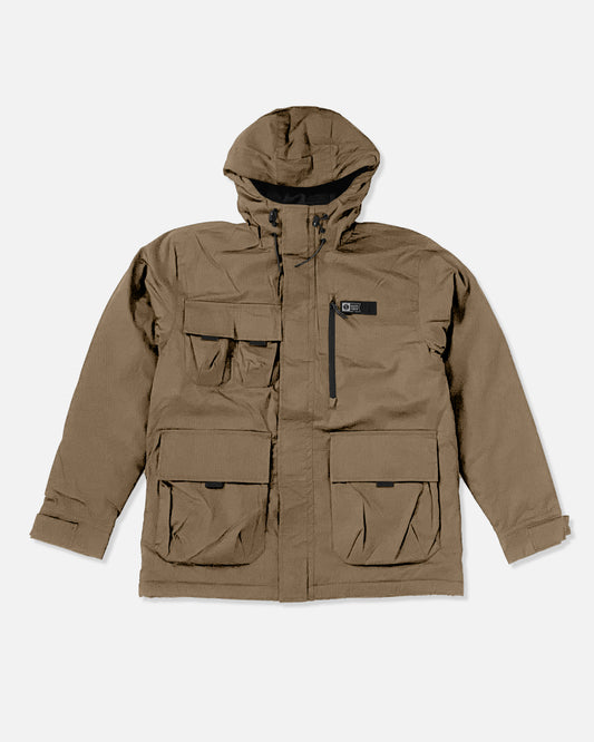 Torent Tech Jacket - Khaki Dazzle