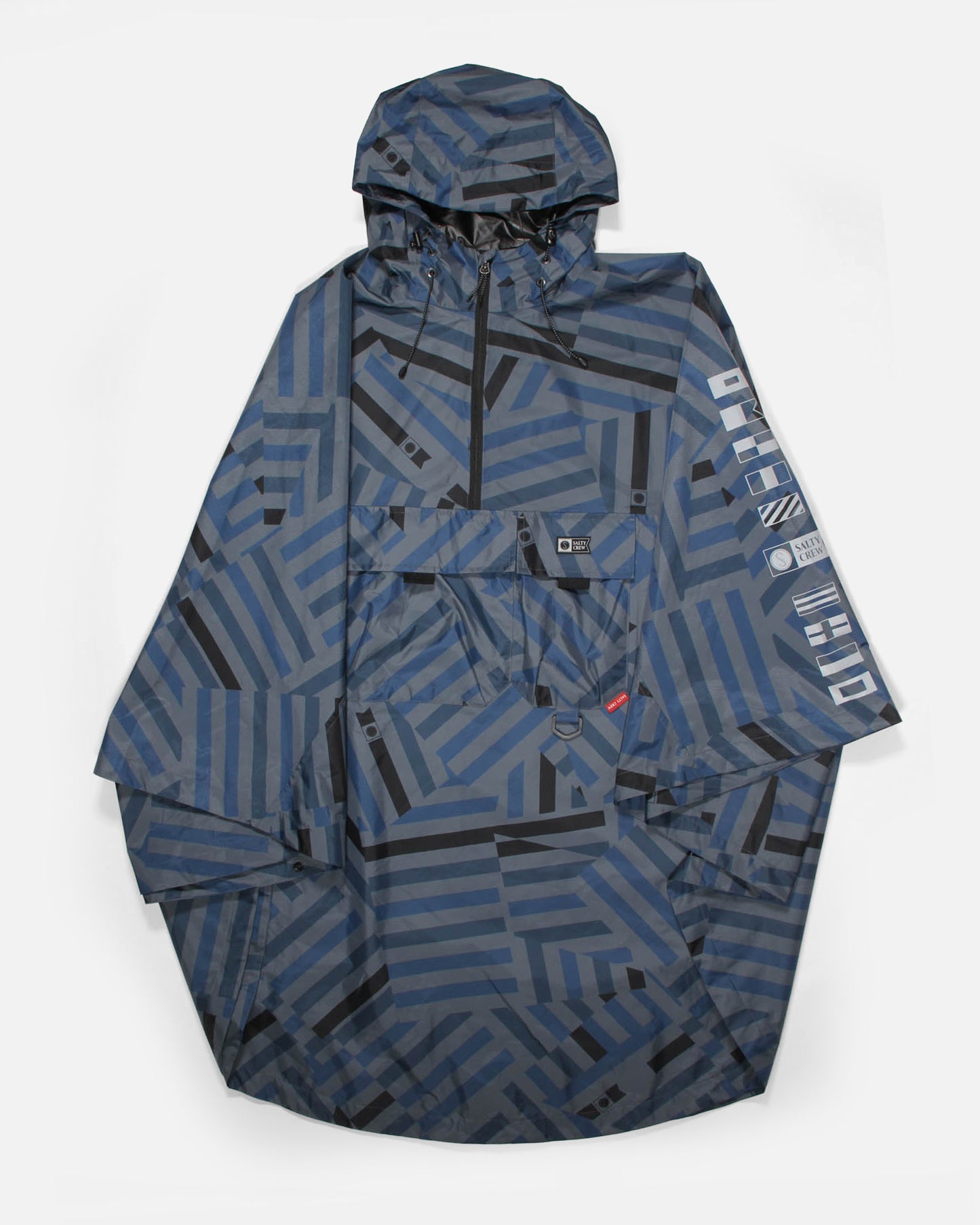 Delta Poncho - Blue Dazzle