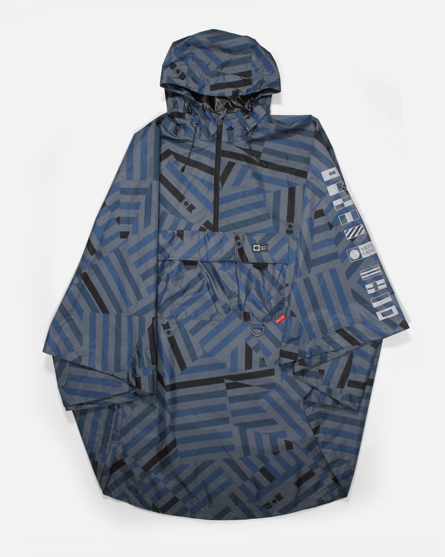 Delta Poncho - Blue Dazzle