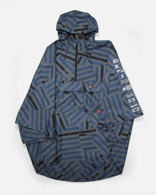 Delta Poncho - Blue Dazzle
