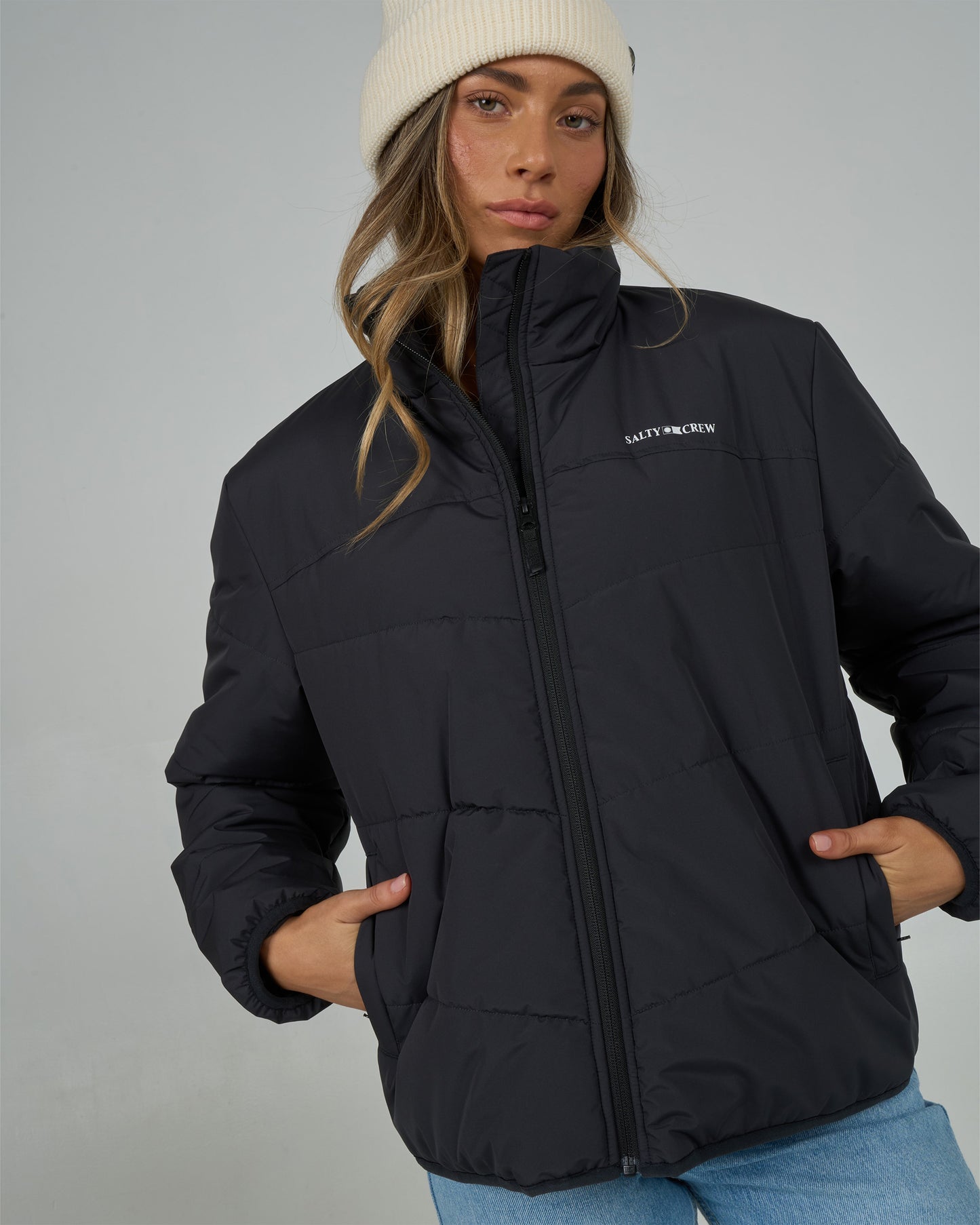 Barrier Puffer Jkt - Black