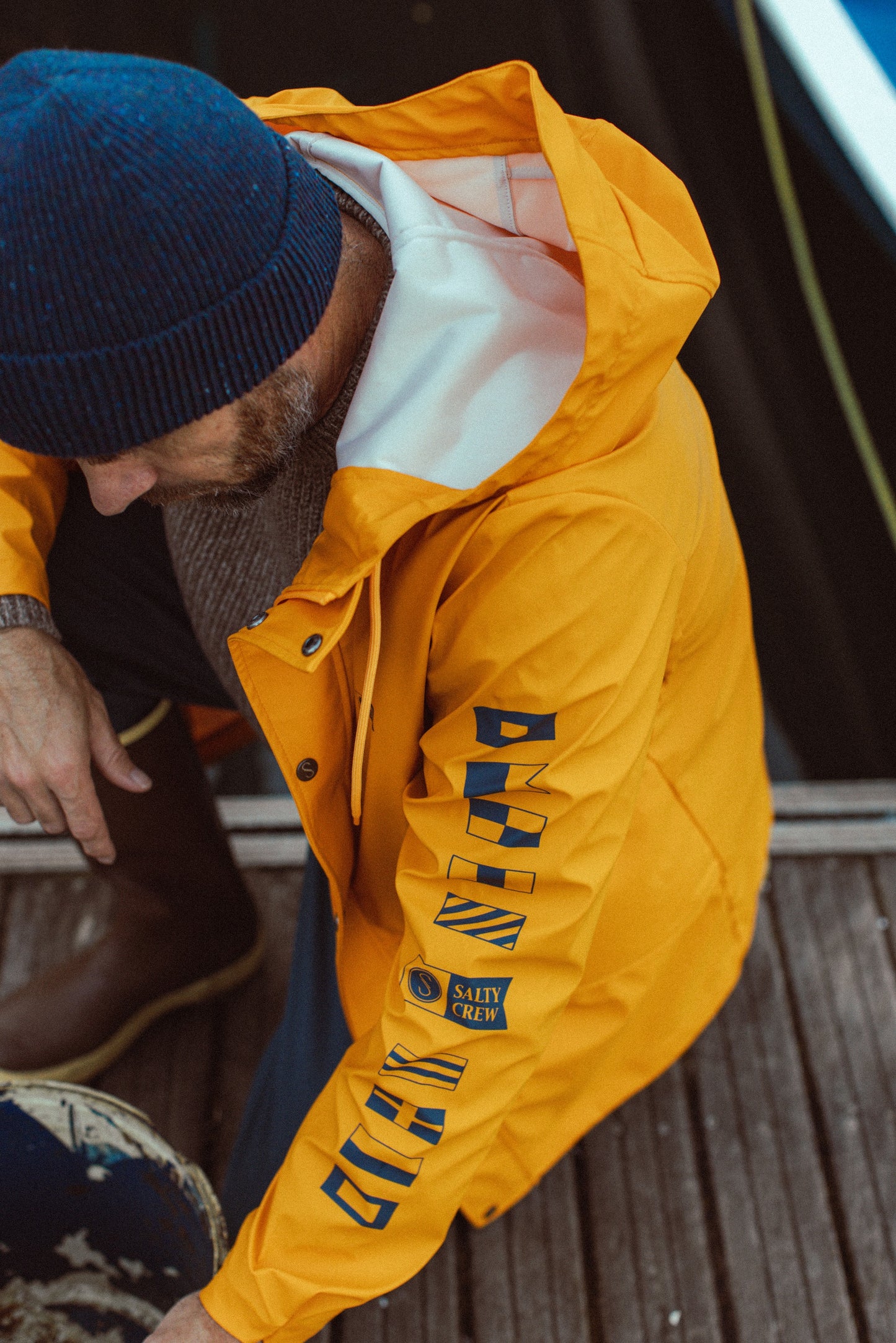 Seal Raincoat - Golden Yellow