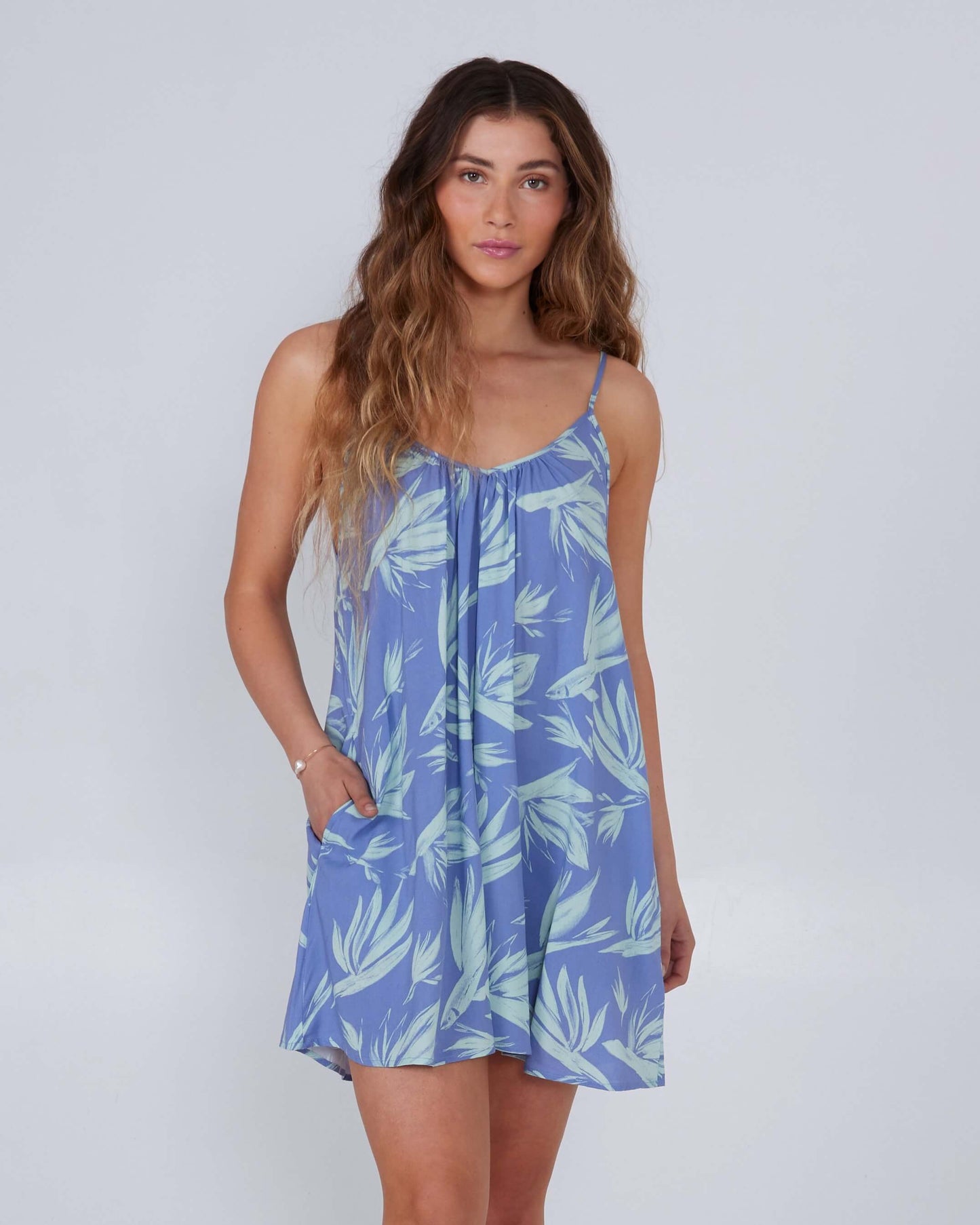 Salty Crew Womens - Desert Island Dress - Blue Dusk