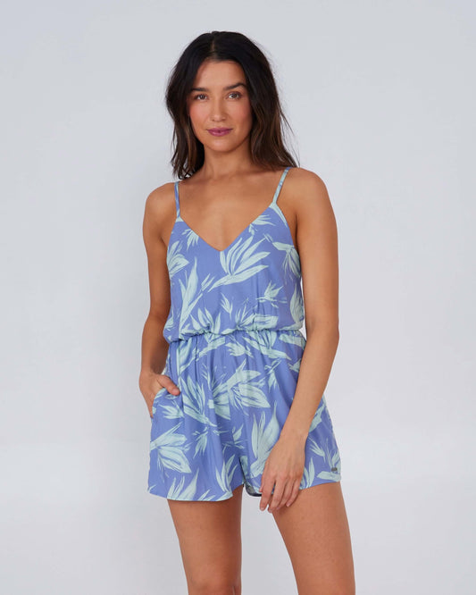 Salty Crew Womens - Drifting Romper - Blue Dusk