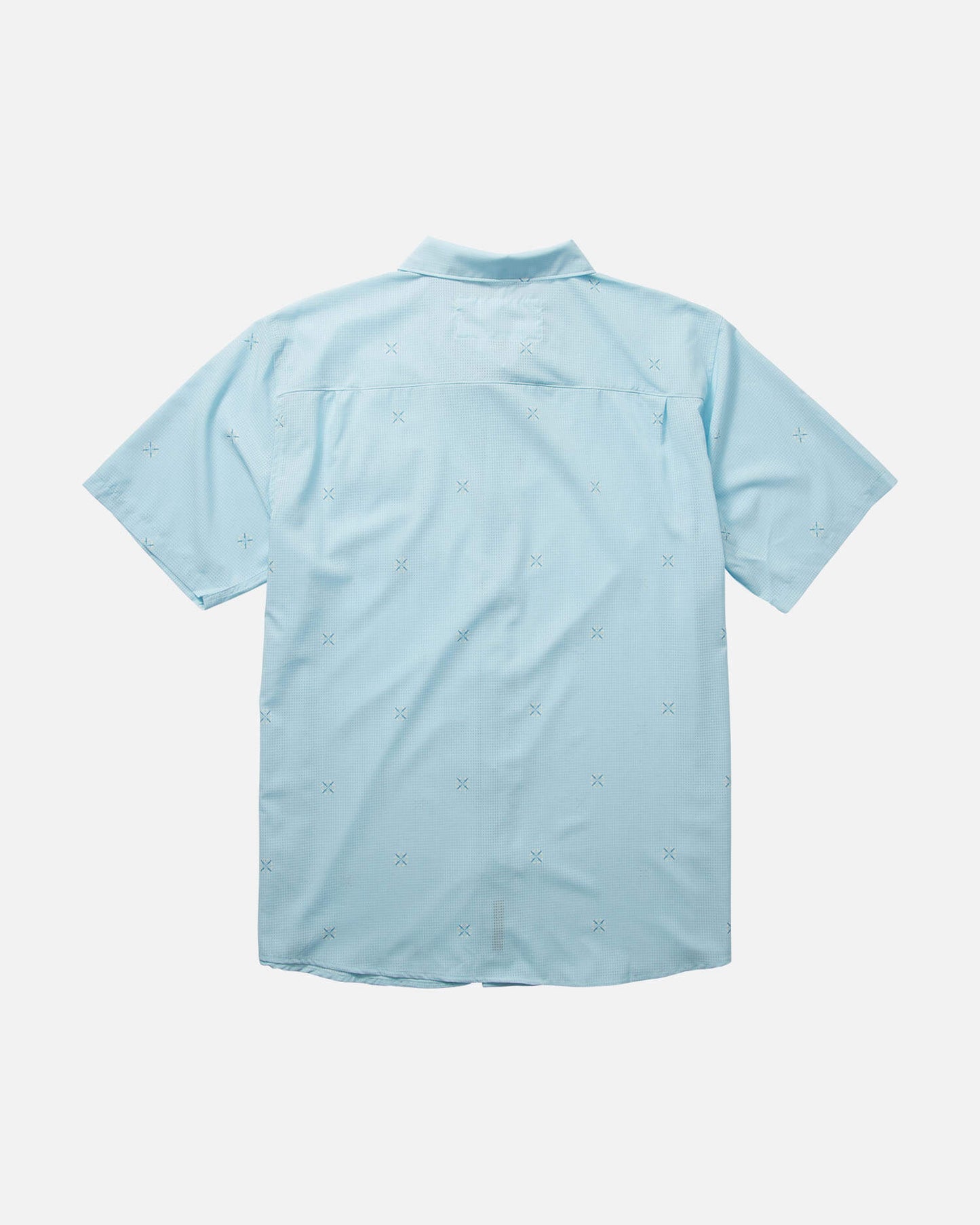 Salty Crew Men - Sailfin Ss Perf Woven - Sea Blue