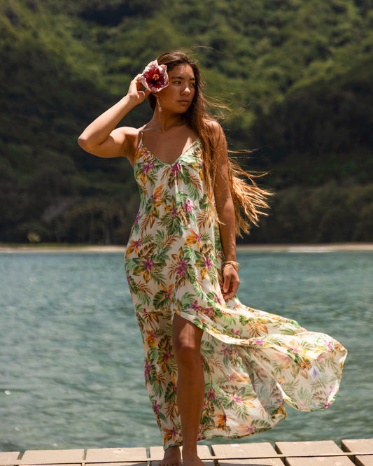Baja Maxi Dress - Cream