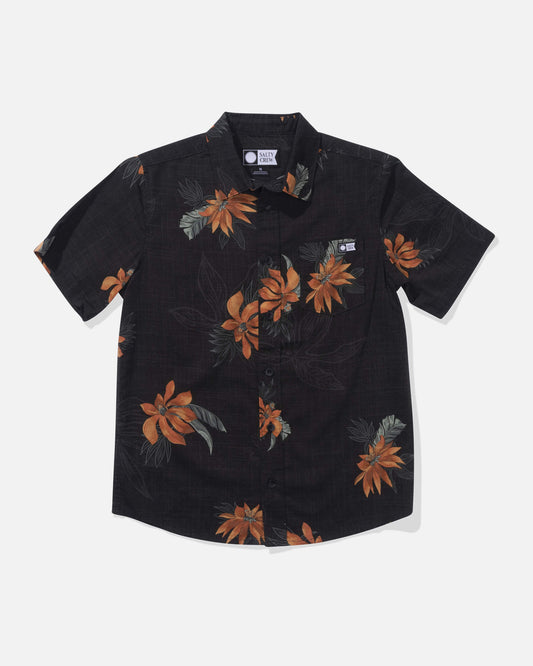 Salty crew WOVEN SHIRTS Bloomin  Ss Woven Kids - Black in Black