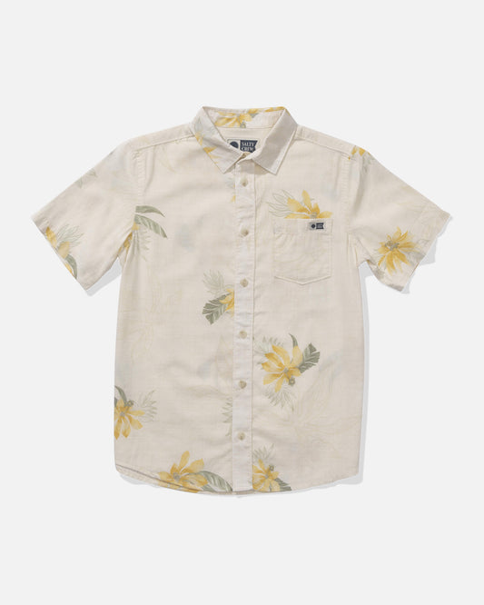 Salty crew WOVEN SHIRTS Bloomin  Ss Woven Kids - Salt in Salt