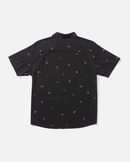 Salty crew WOVEN SHIRTS Small Kine Ss Woven - Coal in Coal