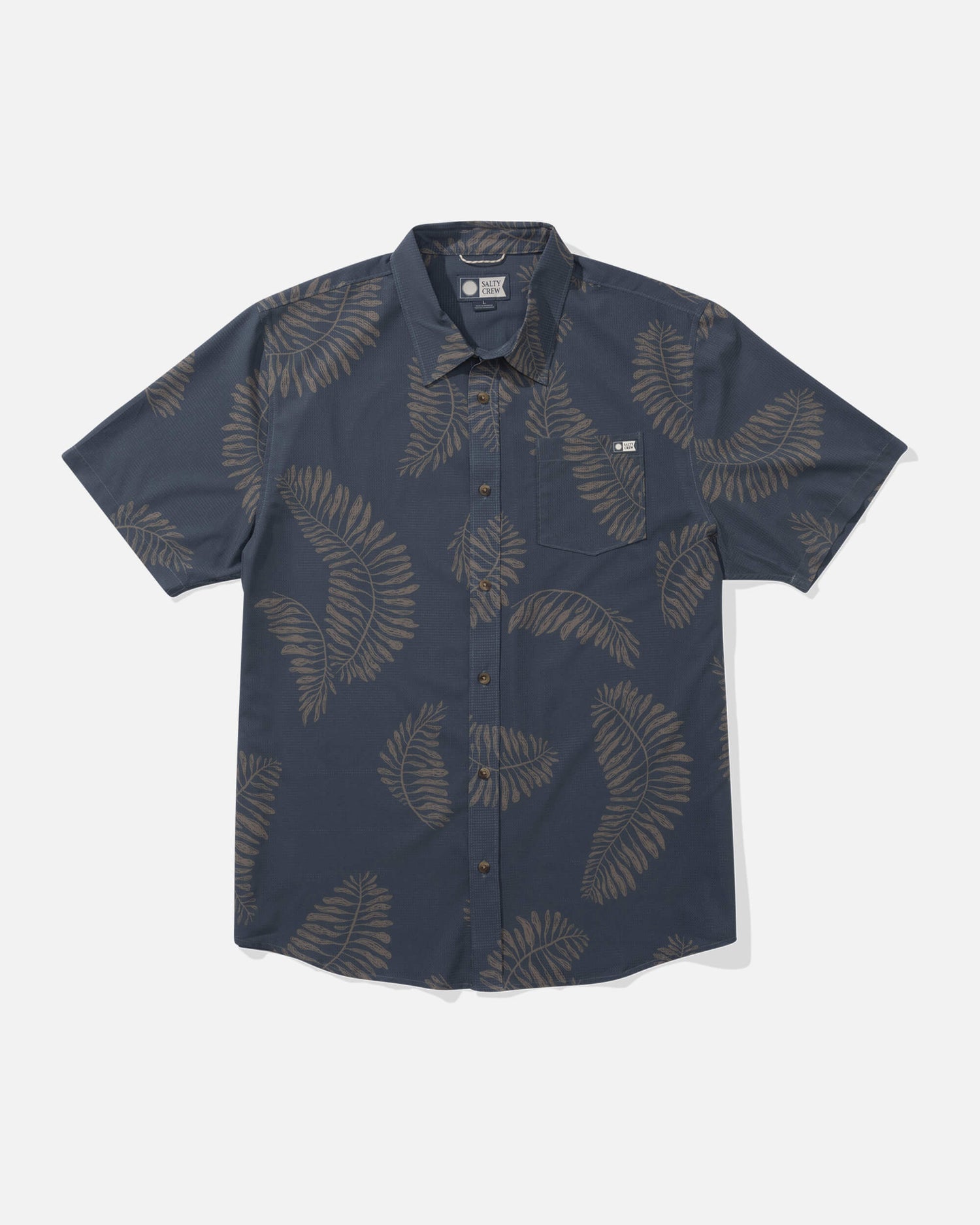 Salty crew WOVEN SHIRTS Stringer Perf Ss Tech Wvn - Bluefin in Bluefin