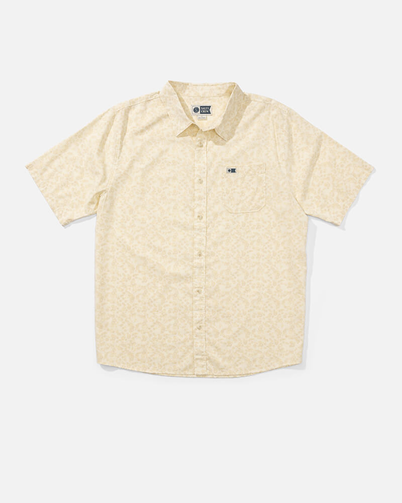 Session Ss Button Up - Birch