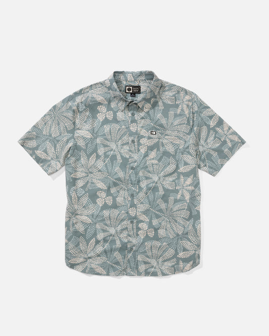 Drifter Uv Button Up - Atlantic Green