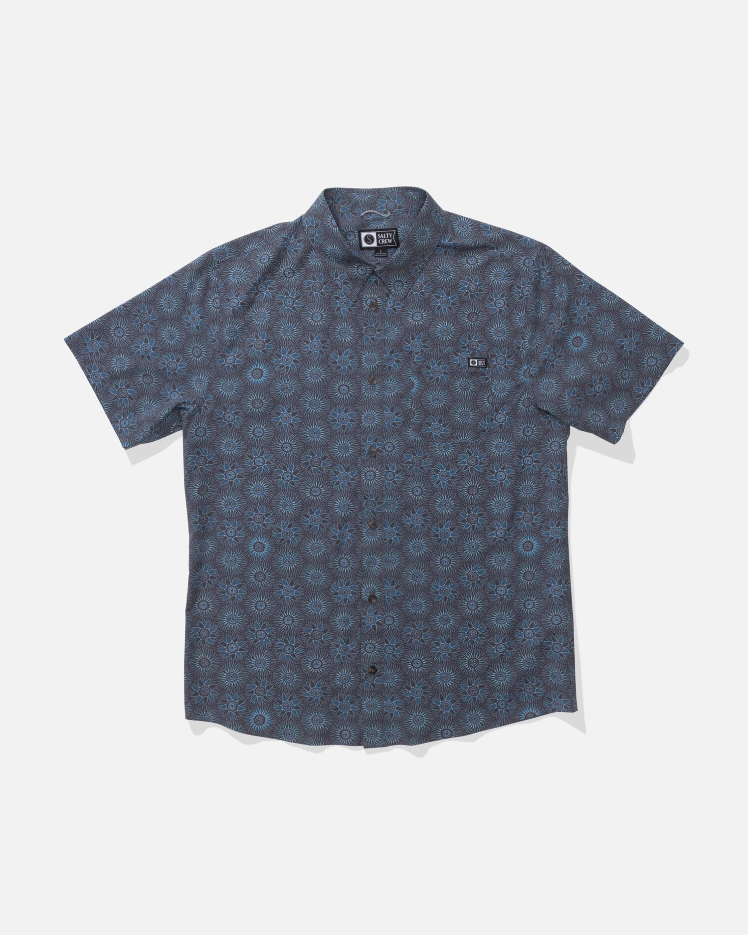 Drifter Uv Button Up - Monument