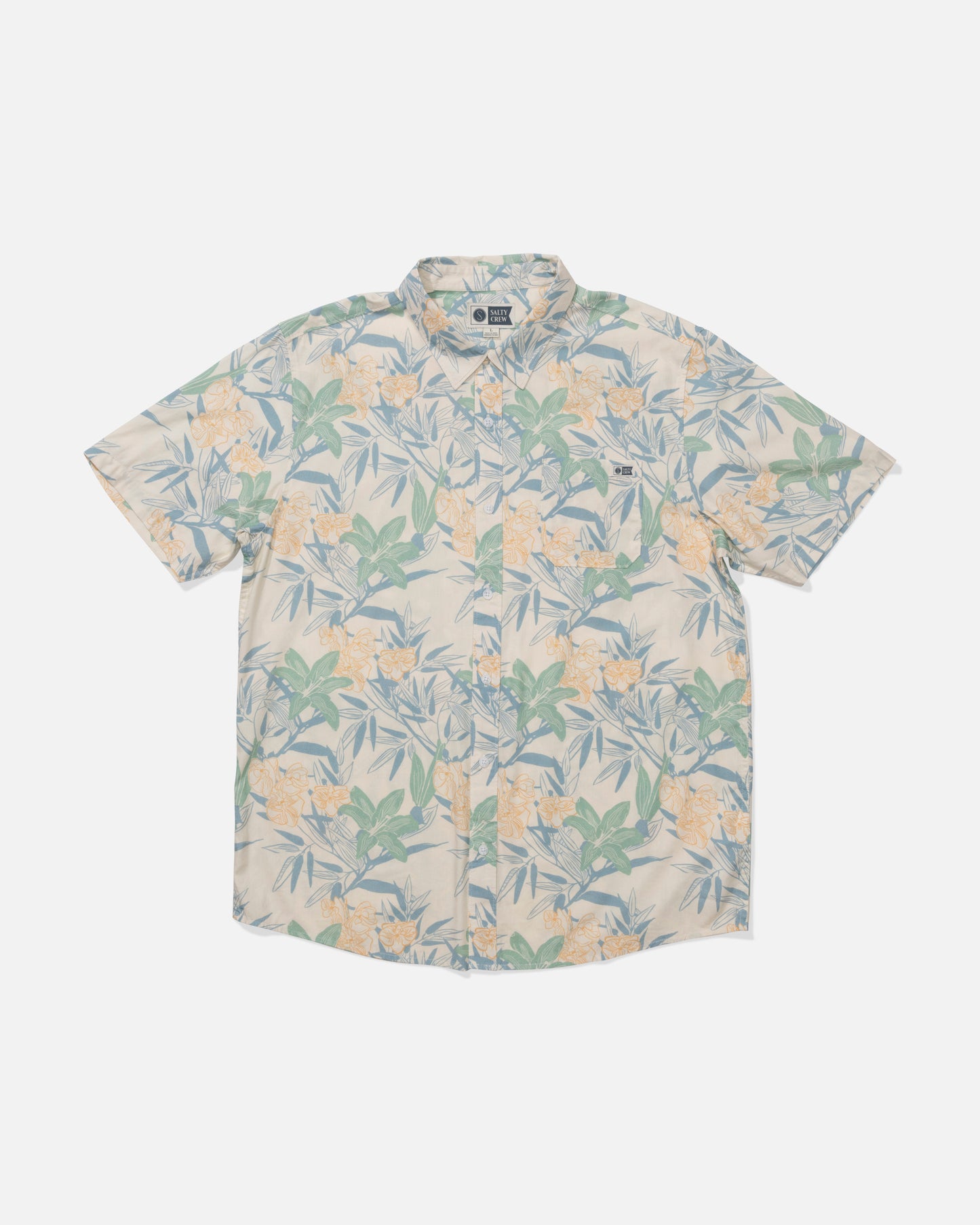 Crew Ss Button Up - Off White