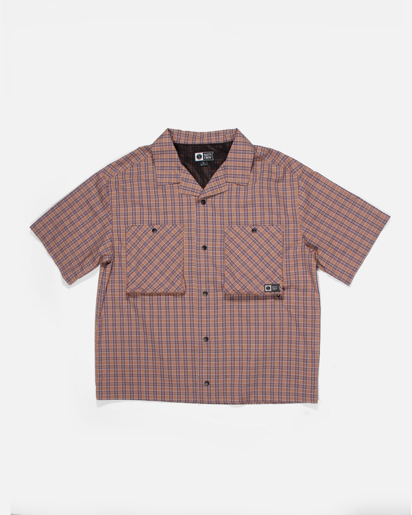 Fishcamp Shirt - Khaki Mini Checks