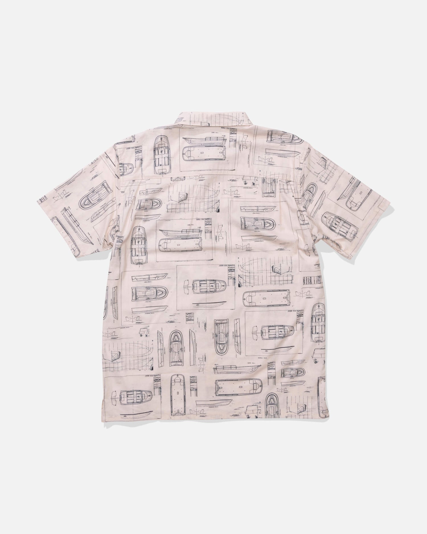 Whaler Ss Button Up - Bone