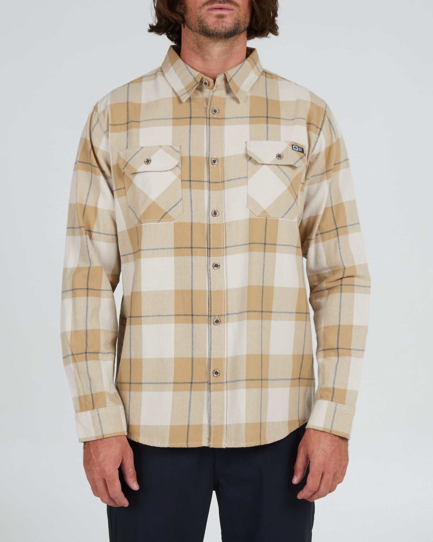 Salty Crew Men - First Light Flannel - Peyote