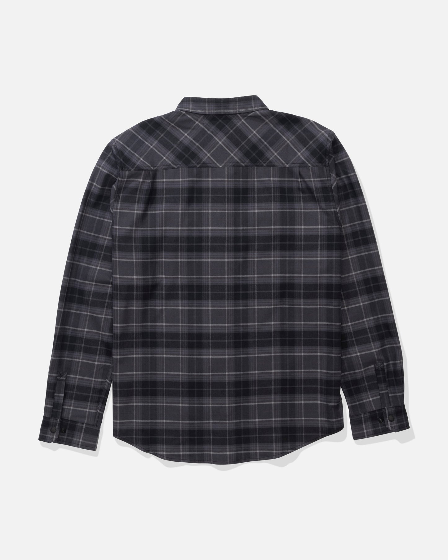 Fathom Ls Tech Flannel - Black Grey