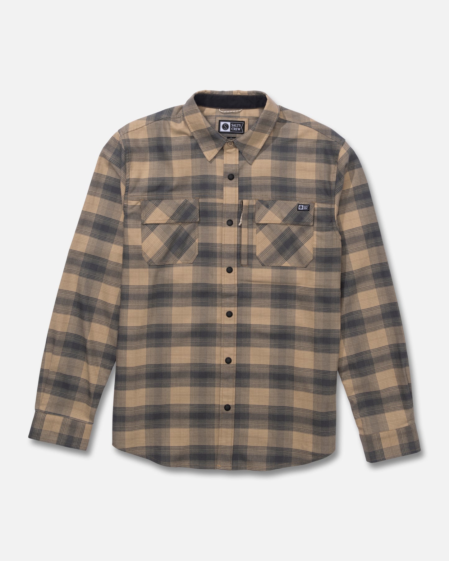 Fathom Ls Tech Flannel - Khaki