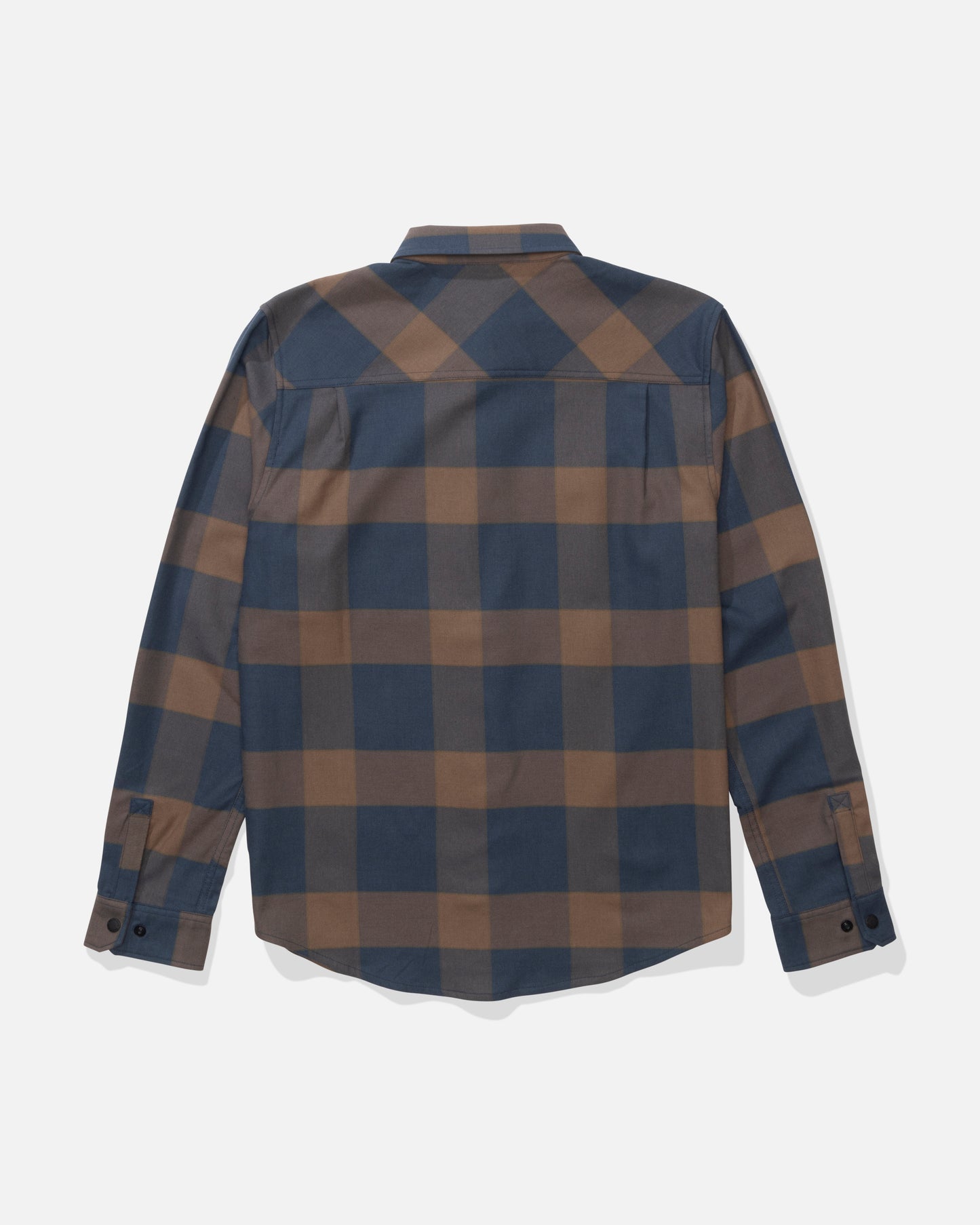 Fathom Ls Tech Flannel - Navy/Rust