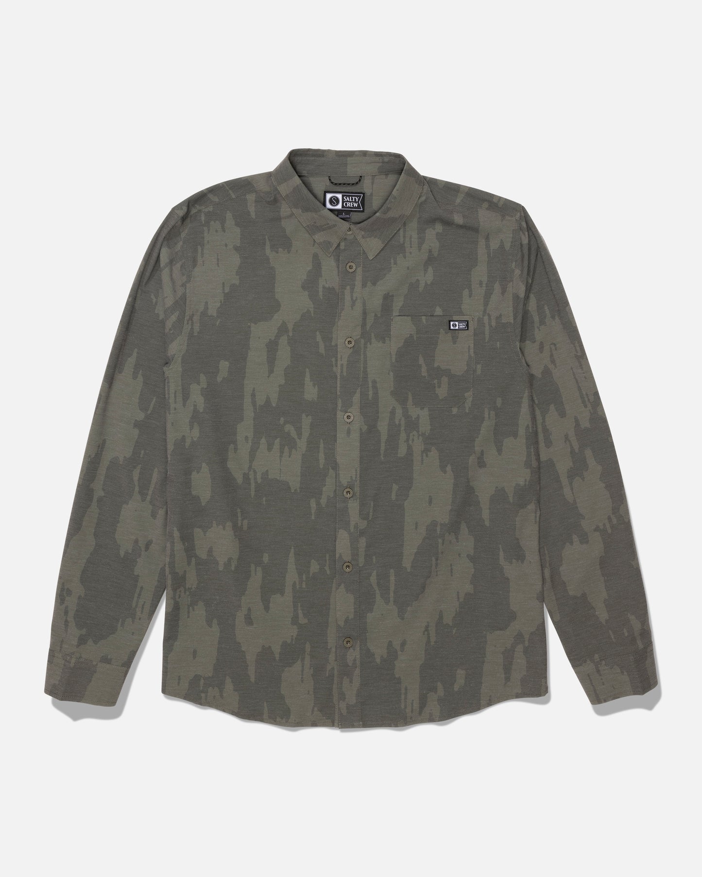 Drifter Ls Uv Button Up - Ranger