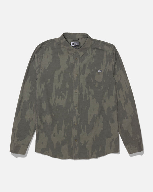 Drifter Ls Uv Button Up - Ranger