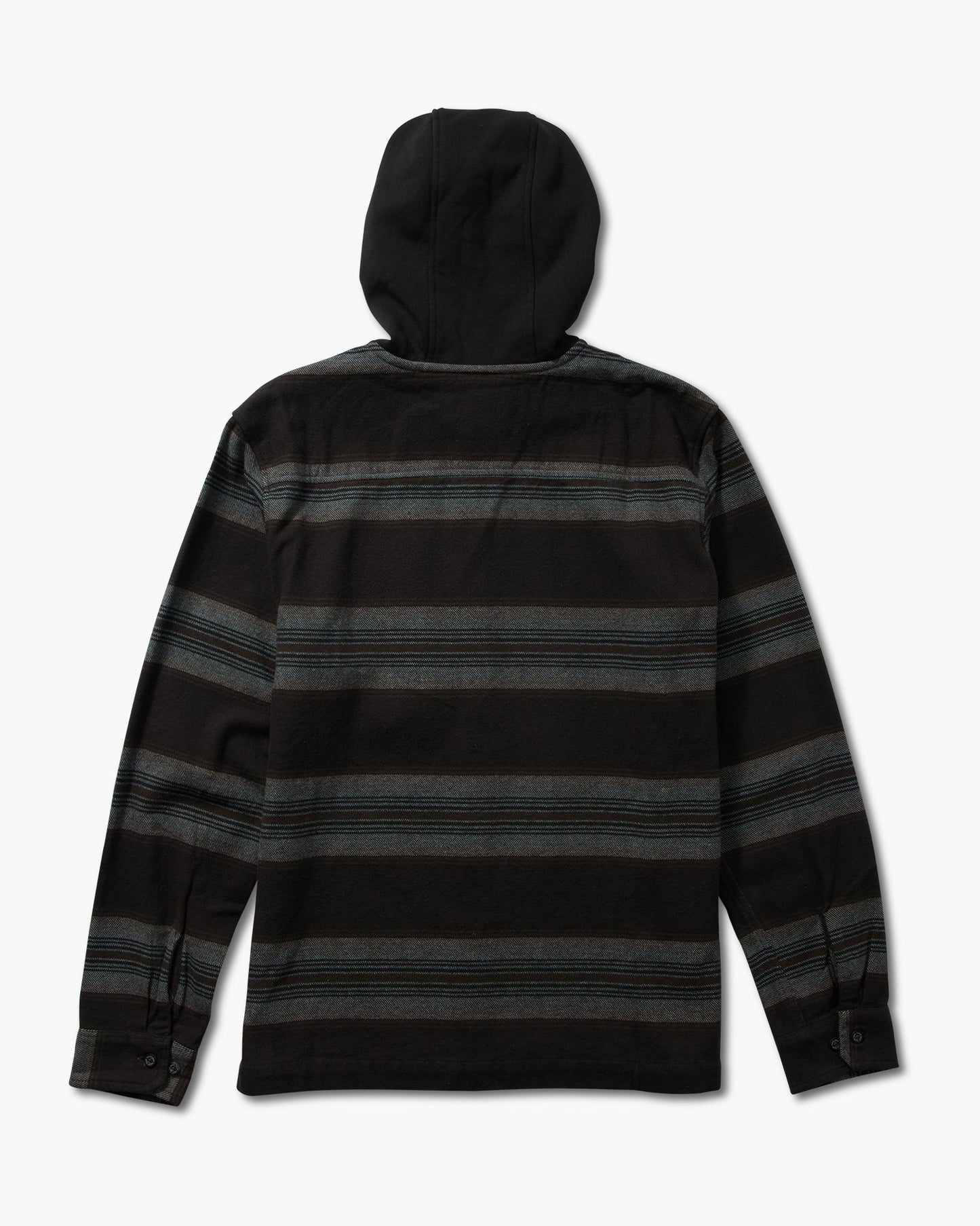 Outback Hooded L/S Flannel - Coal