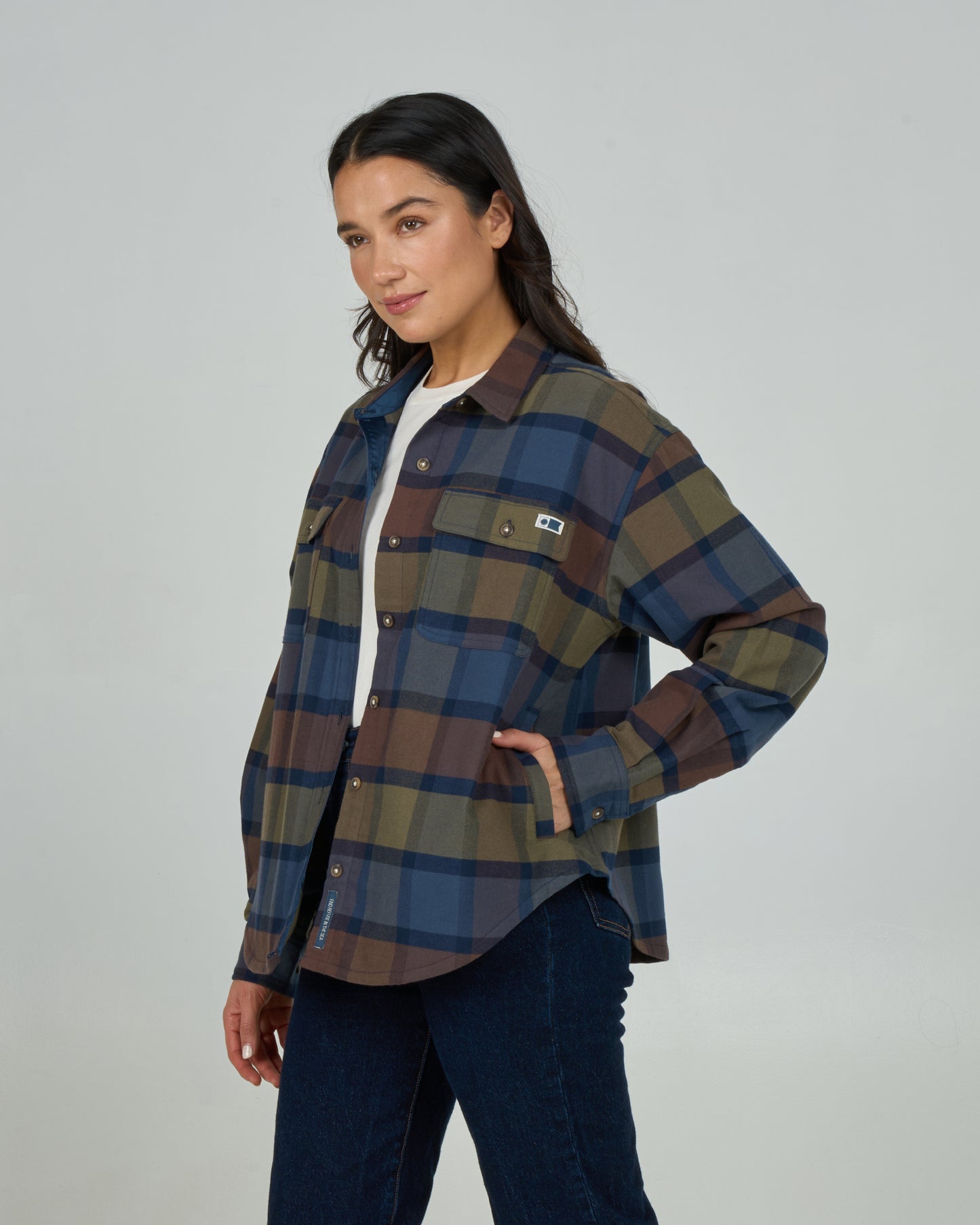 Fathom Flannel - Espresso