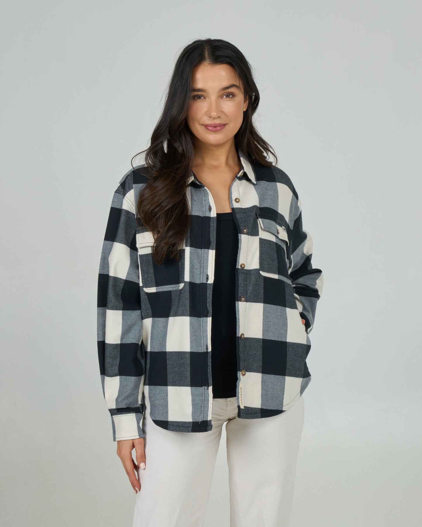 Fathom Flannel - Off White