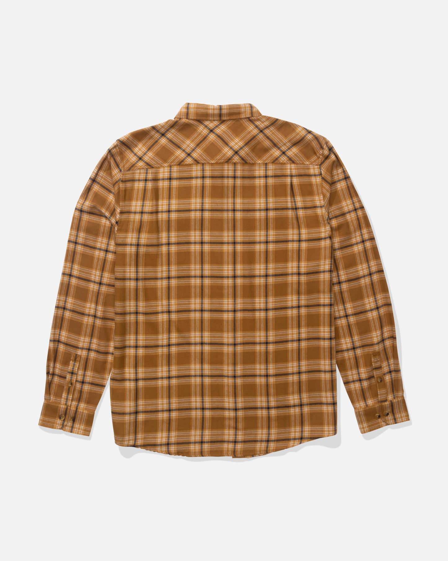 Early Bird Flannel - Bronze Brown