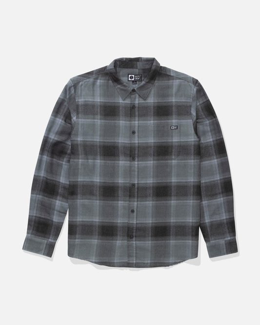 Early Bird Flannel - Pirate Black