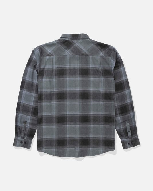 Early Bird Flannel - Pirate Black
