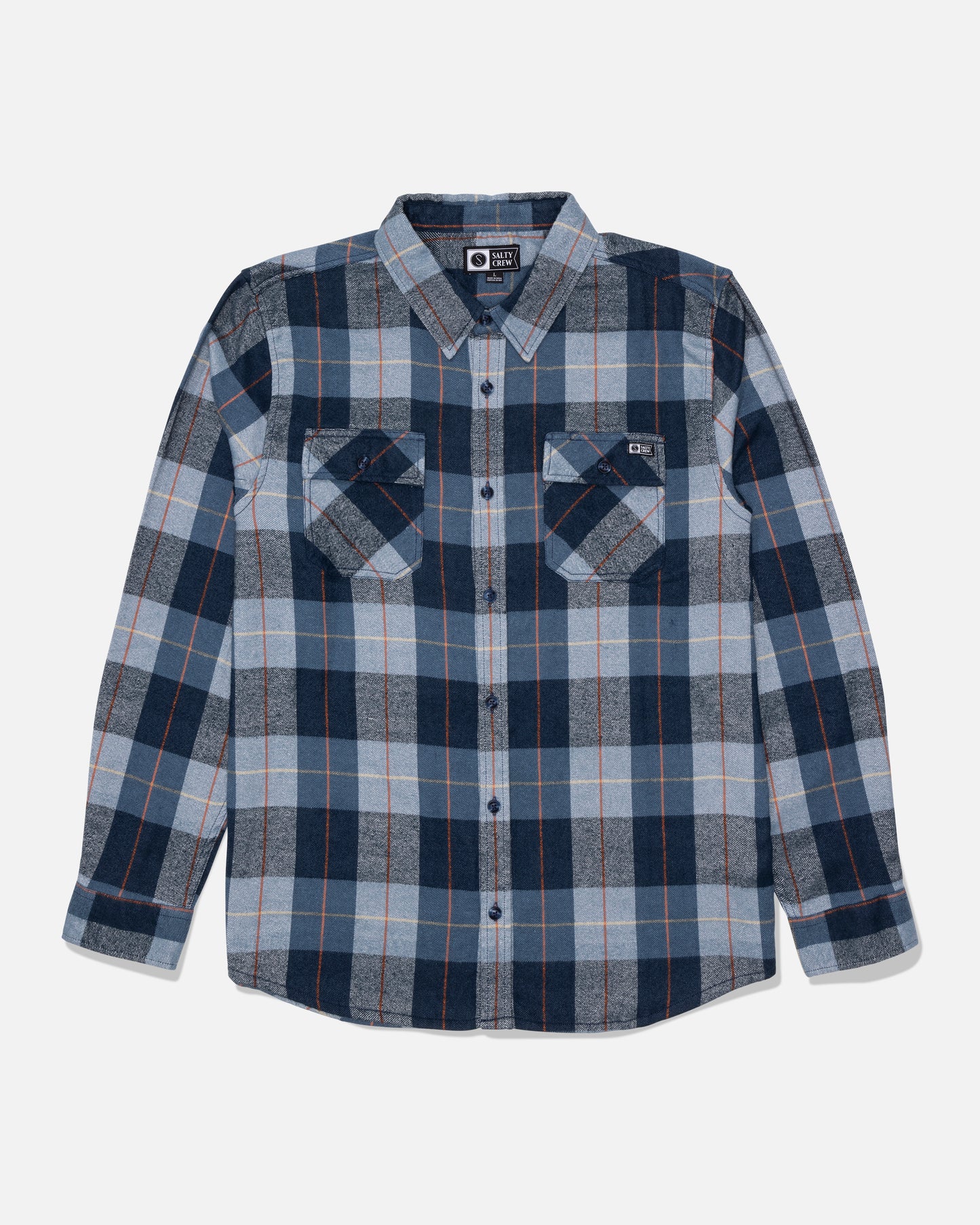 Daybreak Flannel - Mid Blue