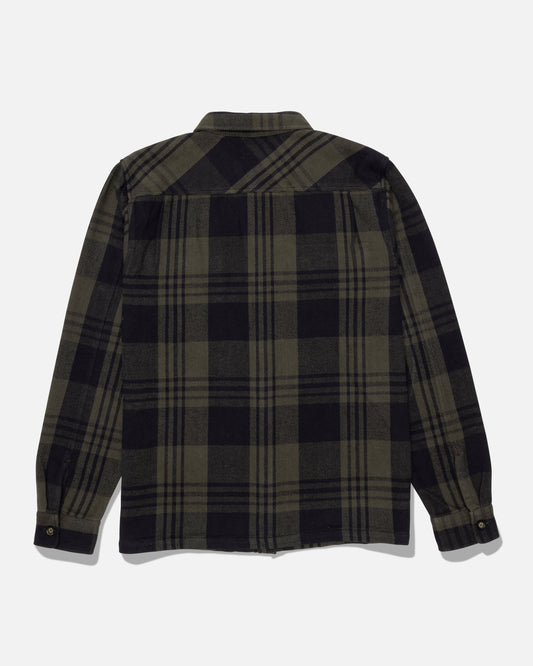 Windward Flannel - Green/Black
