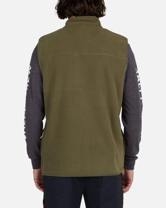 Salty Crew Men - Ebbtide Polar Fleece Vest - Olive