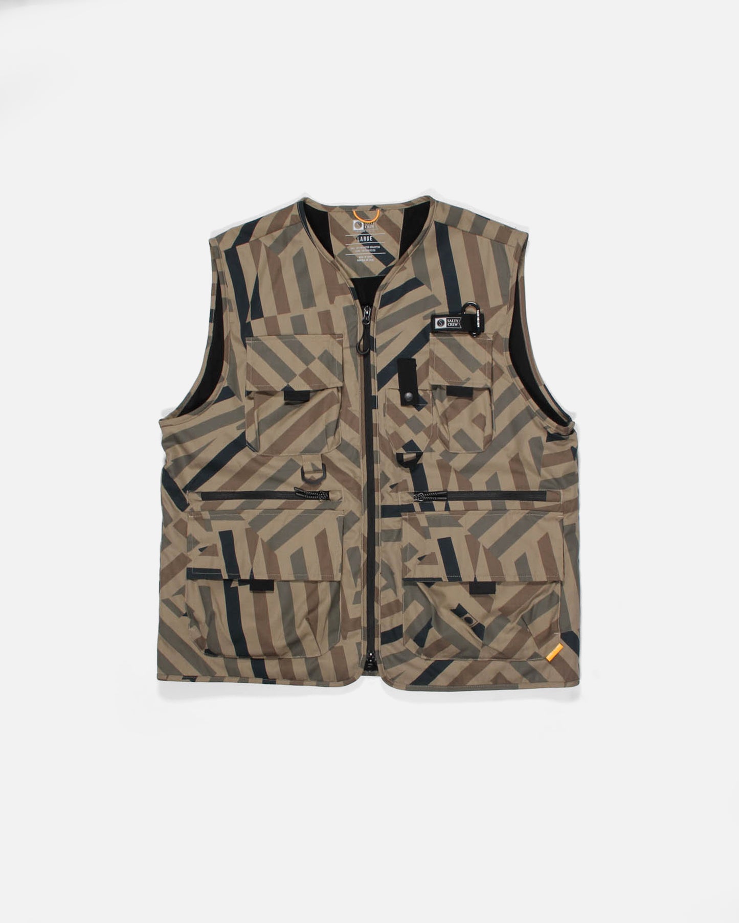 Stream Tech Vest - Khaki Dazzle