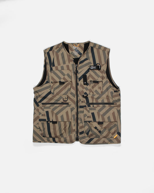 Stream Tech Vest - Khaki Dazzle