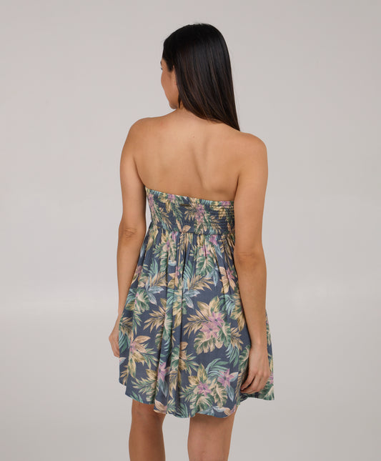 Island Style Dress - Bluestone