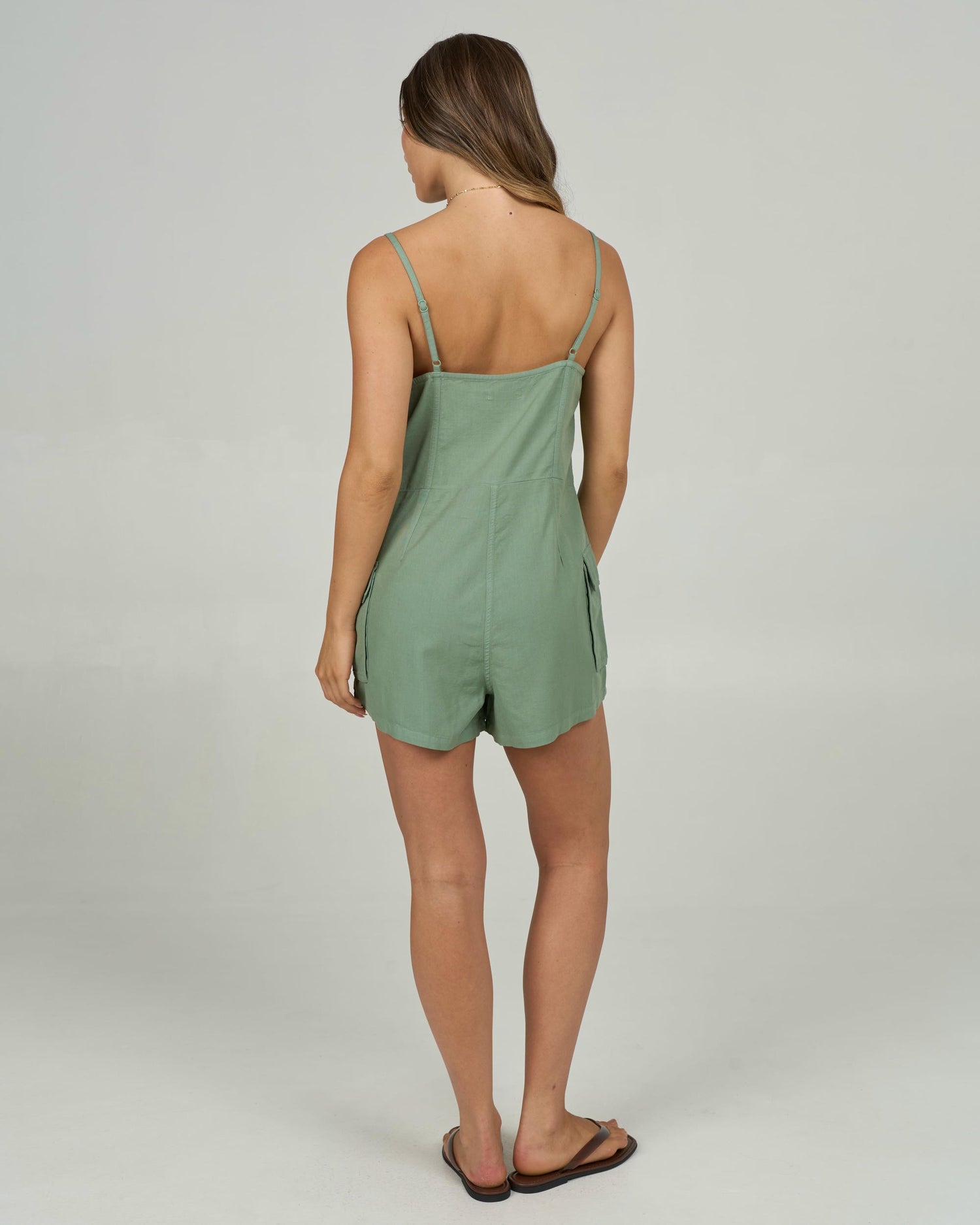 Driftwood Romper - Green Bay
