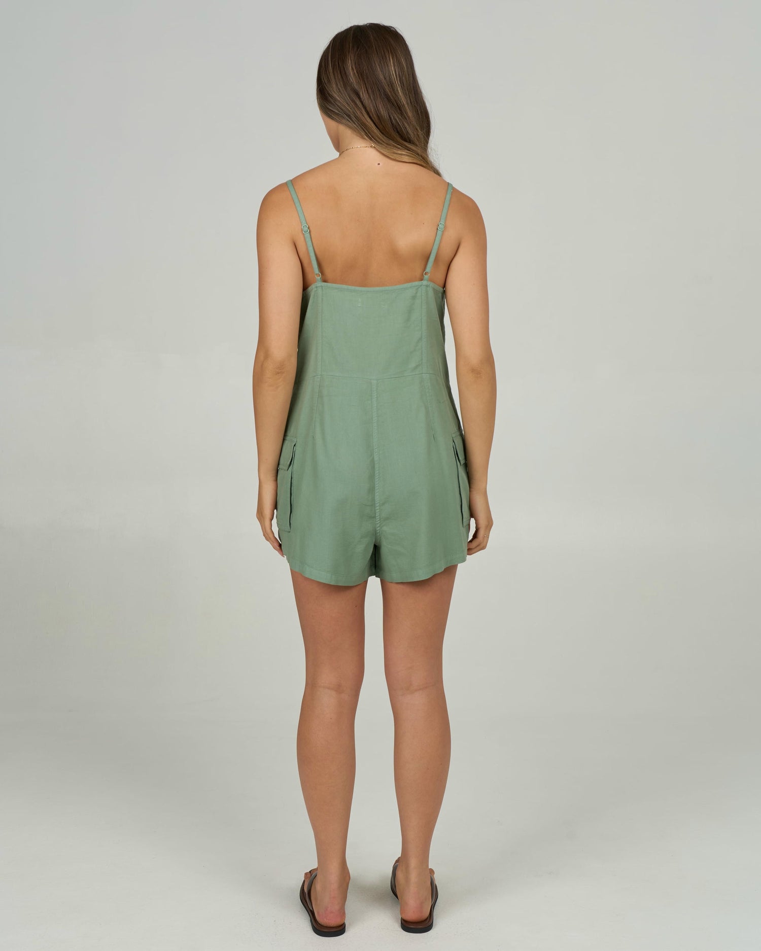 Driftwood Romper - Green Bay