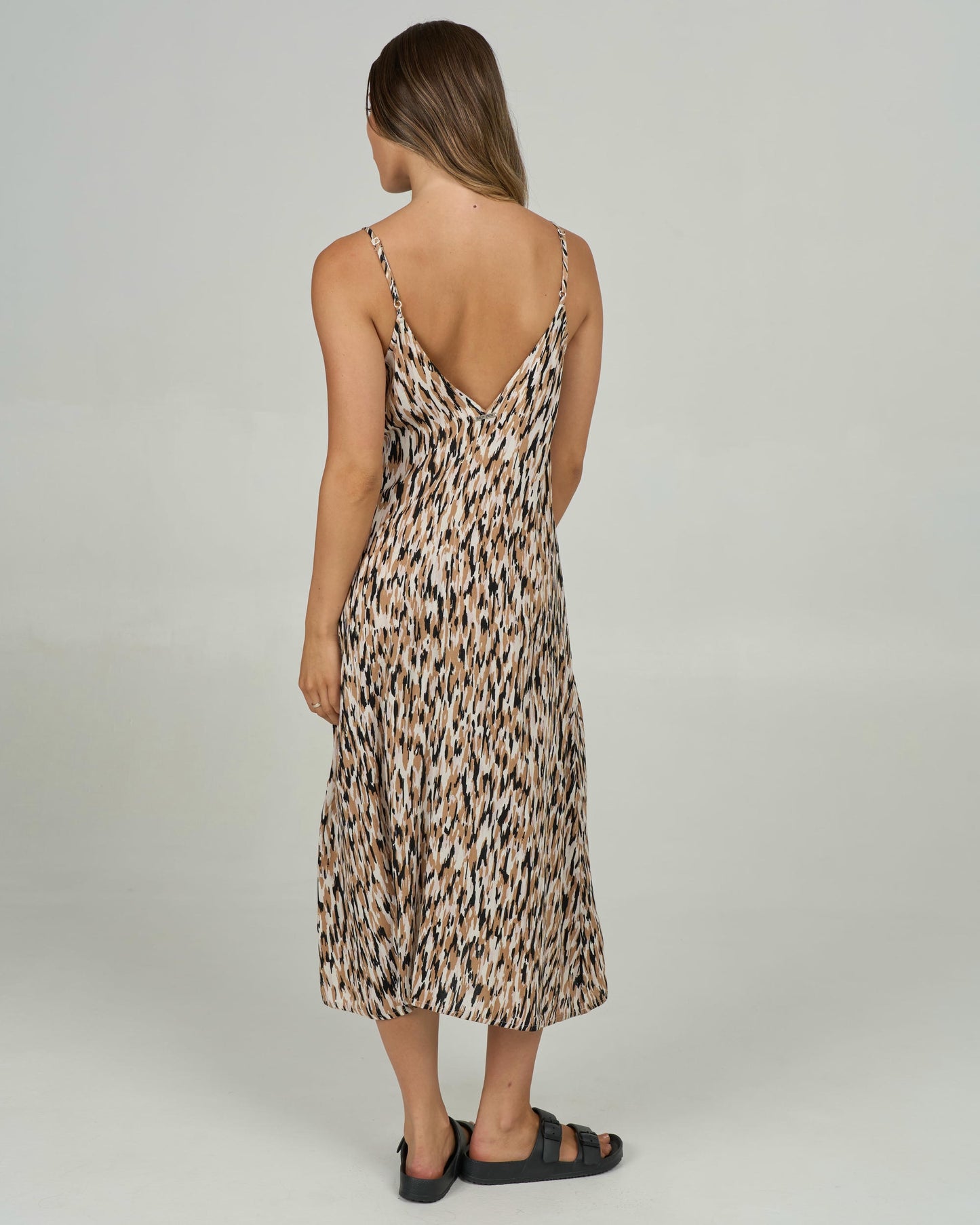 Dreamland Midi Dress - Sand Bar