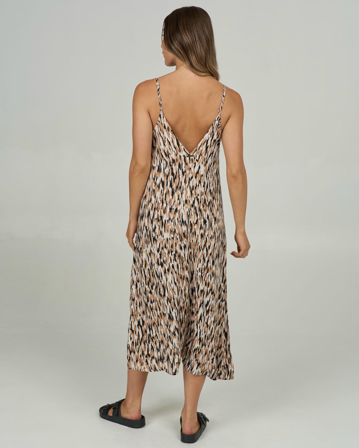 Dreamland Midi Dress - Sand Bar