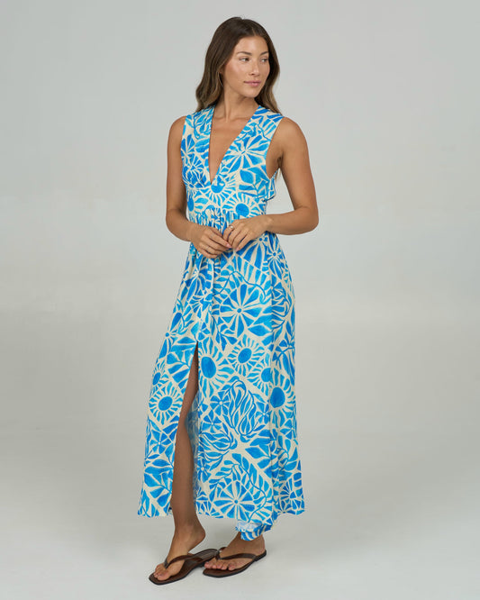Windward Maxi Dress - Bold Blue