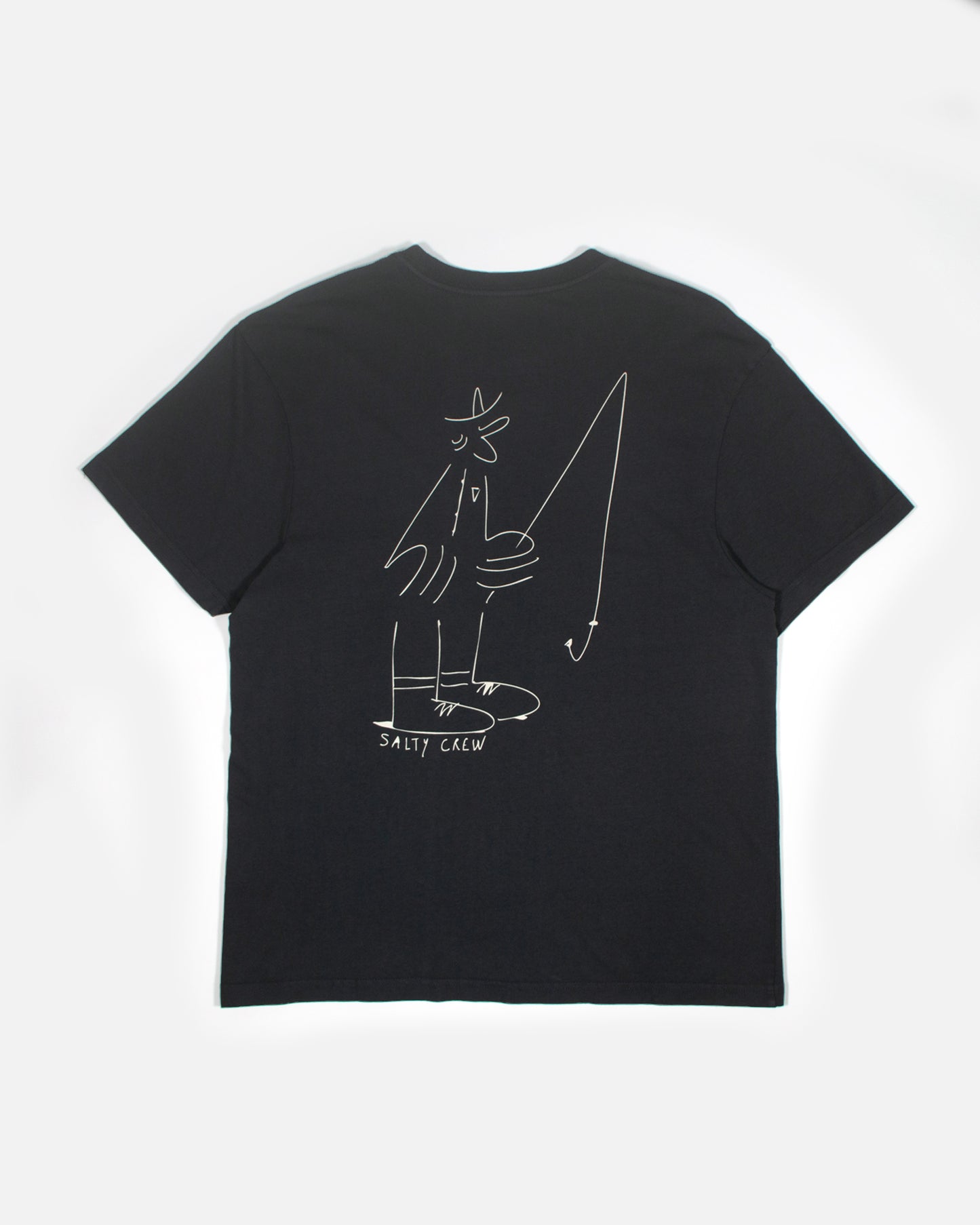 Swivel Lb Tee - Pirate Black